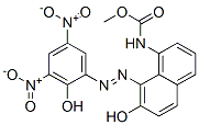 94231-85-3,methyl [7-hydroxy-8-[(2-hydroxy-3,5-dinitrophenyl)azo]-1-naphthyl]carbamate