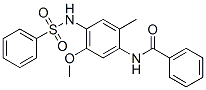 94232-02-7,N-[5-methoxy-2-methyl-4-[(phenylsulphonyl)amino]phenyl]benzamide