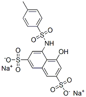 94232-32-3,4-hydroxy-5-[[(p-tolyl)sulphonyl]amino]naphthalene-2,7-disulphonic acid, sodium salt