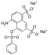 94232-33-4,4-amino-5-[(phenylsulphonyl)oxy]naphthalene-1,7-disulphonic acid, sodium salt