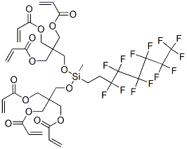 94237-12-4,2-[[[[3-(acryloyloxy)-2,2-bis[(acryloyloxy)methyl]propoxy]methyl(3,3,4,4,5,5,6,6,7,7,8,8,8-tridecafluorooctyl)silyl]oxy]methyl]-2-[(acryloyloxy)methyl]propane-1,3-diyl diacrylate