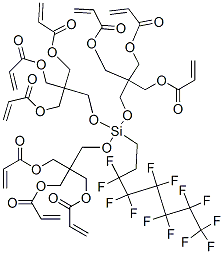 94237-13-5,2-[(acryloyloxy)methyl]-2-[[[bis[3-(acryloyloxy)-2,2-bis[(acryloyloxy)methyl]propoxy](3,3,4,4,5,5,6,6,7,7,8,8,8-tridecafluorooctyl)silyl]oxy]methyl]propane-1,3-diyl diacrylate
