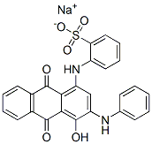 94248-15-4,sodium [[3-anilino-9,10-dihydro-4-hydroxy-9,10-dioxo-1-anthryl]amino]benzenesulphonate