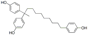 94248-43-8,4,4'-[(4-hydroxyphenyl)-1-methyldecylidene]bisphenol