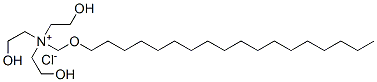 94248-85-8,tris(2-hydroxyethyl)-[(octadecyloxy)methyl]ammonium chloride
