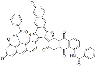 94248-96-1,N,N'-(5,10,15,16,17,22,23,24-octahydro-5,10,15,17,22,24-hexaoxonaphth[2',3':6,7]indolo[2,3-c]dinaphtho[2,3-a:2',3'-i]carbazole-1,14-diyl)bis(benzamide)