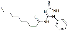 94276-02-5,N-(2,5-dihydro-2-phenyl-5-thioxo-1H-1,2,4-triazol-3-yl)decan-1-amide