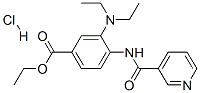 94276-20-7,ethyl 3-(diethylamino)-4-[(3-pyridylcarbonyl)amino]benzoate monohydrochloride