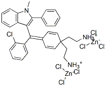 94276-90-1,[4-[(o-chlorophenyl)(1-methyl-2-phenyl-1H-indol-3-yl)methylene]cyclohexa-2,5-dien-1-ylidene]diethylammonium trichlorozincate(1-)