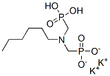 94277-94-8,dipotassium dihydrogen [(hexylimino)bis(methylene)]bisphosphonate