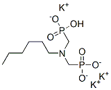 94277-96-0,tripotassium hydrogen [(hexylimino)bis(methylene)]bisphosphonate