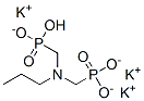 94278-02-1,tripotassium hydrogen [(propylimino)bis(methylene)]diphosphonate