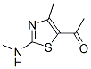 94284-66-9,1-(4-METHYL-2-(METHYLAMINO)THIAZOL-5-YL)ETHANONE