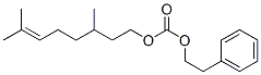 94291-60-8,3,7-dimethyloct-6-en-1-yl phenethyl carbonate