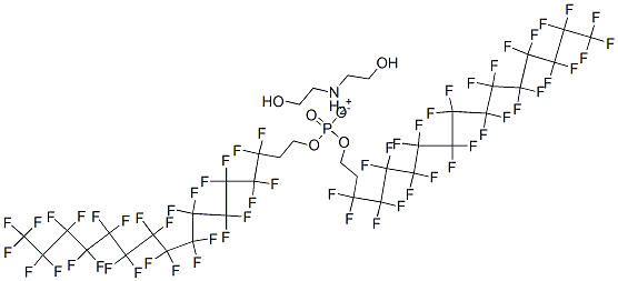 94291-75-5,bis(2-hydroxyethyl)ammonium bis(3,3,4,4,5,5,6,6,7,7,8,8,9,9,10,10,11,11,12,12,13,13,14,14,15,15,16,16,16-nonacosafluorohexadecyl) phosphate