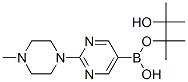 942922-07-8,2-(4-METHYLPIPERAZIN-1-YL)PYRIMIDINE-5-BORONIC ACID PINACOL ESTER