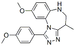 942928-21-4,4H-[1,2,4]Triazolo[4,3-a][1,5]benzodiazepine,  5,6-dihydro-9-methoxy-1-(4-methoxyphenyl)-4-methyl-