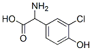 943-31-7,AMINO-(3-CHLORO-4-HYDROXY-PHENYL)-ACETIC ACID