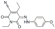943248-83-7,3-Pyridinecarbonitrile,  1,4-diethyl-1,2,5,6-tetrahydro-5-[2-(4-methoxyphenyl)hydrazinylidene]-2,6-dioxo-