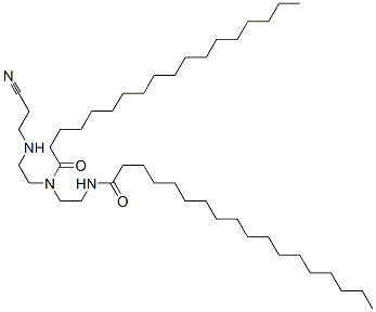 94333-52-5,N-[2-[(2-cyanoethyl)amino]ethyl]-N-[2-(stearoylamino)ethyl]stearamide