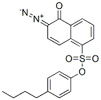 94349-48-1,4-butylphenyl 6-diazo-5,6-dihydro-5-oxonaphthalene-1-sulphonate