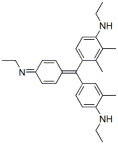 94349-51-6,N-ethyl-4-[[4-(ethylamino)-m-tolyl][4-(ethylimino)-2,5-cyclohexadien-1-ylidene]methyl]-2,3-xylidine