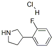 943843-62-7,3-(2-FLUORO-PHENYL) PYRROLIDINE HCL