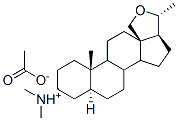 94386-34-2,[(5alpha)-18,20(R)-epoxypregnan-3beta-yl]dimethylammonium acetate