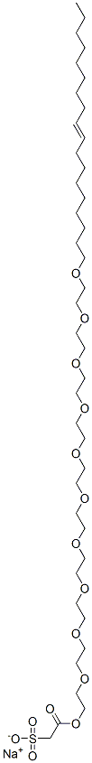 94386-35-3,sodium 2-[(3,6,9,12,15,18,21,24,27,30-decaoxaoctatetracont-39-enyl)oxy]-2-oxoethane-1-sulphonate
