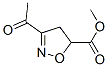 94447-70-8,5-Isoxazolecarboxylic acid, 3-acetyl-4,5-dihydro-, methyl ester (9CI)