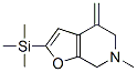 944577-63-3,6-METHYL-4-METHYLENE-2-(TRIMETHYLSILYL)-4,5,6,7-TETRAHYDROFURO[2,3-C]PYRIDINE