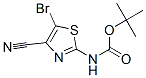 944804-80-2,Carbamic  acid,  N-(5-bromo-4-cyano-2-thiazolyl)-,  1,1-dimethylethyl  ester