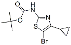944805-56-5,Carbamic  acid,  N-(5-bromo-4-cyclopropyl-2-thiazolyl)-,  1,1-dimethylethyl  ester
