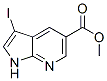 944937-30-8,3-IODO-1H-PYRROLO[2,3-B]PYRIDINE-5-CARBOXYLICACIDMETHYLESTER