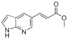 945029-05-0,3-(1H-Pyrrolo[2,3-b]pyridin-5-yl)-acrylic acidmethyl ester