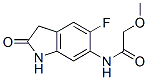 945379-44-2,Acetamide,  N-(5-fluoro-2,3-dihydro-2-oxo-1H-indol-6-yl)-2-methoxy-