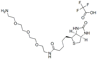 945462-84-0,N-{2-[2-(2-(2-Aminoethoxy)ethoxy)ethoxy]ethyl}biotinamide  trifluoroacetate  salt