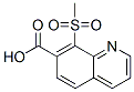 945470-50-8,7-Quinolinecarboxylic  acid,  8-(methylsulfonyl)-