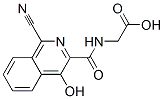 945739-63-9,Glycine,  N-[(1-cyano-4-hydroxy-3-isoquinolinyl)carbonyl]-