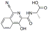 945739-64-0,L-Alanine,  N-[(1-cyano-4-hydroxy-3-isoquinolinyl)carbonyl]-