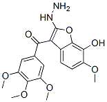 945771-73-3,Methanone,  (2-hydrazinyl-7-hydroxy-6-methoxy-3-benzofuranyl)(3,4,5-trimethoxyphenyl)-