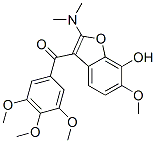945771-84-6,Methanone,  [2-(dimethylamino)-7-hydroxy-6-methoxy-3-benzofuranyl](3,4,5-trimethoxyphenyl)-