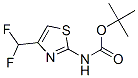947179-19-3,Carbamic  acid,  N-[4-(difluoromethyl)-2-thiazolyl]-,  1,1-dimethylethyl  ester