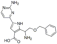 947327-57-3,1H-Pyrrole-3-carboxylic  acid,  2-[1-amino-2-(phenylmethoxy)ethyl]-5-(2-amino-4-pyrimidinyl)-