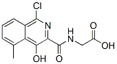 947516-54-3,Glycine,  N-[(1-chloro-4-hydroxy-5-methyl-3-isoquinolinyl)carbonyl]-