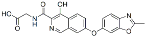 947516-56-5,Glycine,  N-[[4-hydroxy-7-[(2-methyl-6-benzoxazolyl)oxy]-3-isoquinolinyl]carbonyl]-