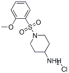 947533-33-7,1-(2-Methoxy-benzenesulfonyl)-piperidin-4-ylamine hydrochloride