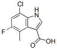 948581-68-8,1H-Indole-3-carboxylic  acid,  7-chloro-5-fluoro-4-methyl-