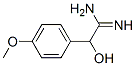 94931-35-8,Benzeneethanimidamide,  -alpha--hydroxy-4-methoxy-