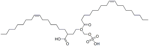 94944-82-8,1-[(sulphooxy)methyl]-1,2-ethanediyl dioleate